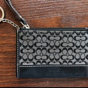 Coach keychain wallet